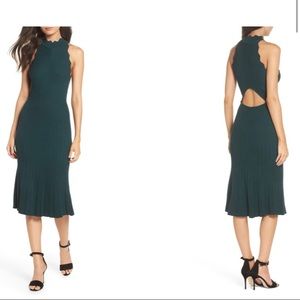 ADELYN RAE - Freida Scallop Sweater Dress